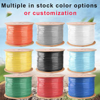 Cable Ethernet Cat6 UTP de Cobre Sólido OFC, 8 Conductores, 24AWG, 250MHz, 305m/caja, LSZH, Color Personalizado