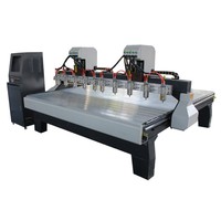 Routeur CNC multi-têtes 1325/1825/2025, 6 broches, haute vitesse, pour meubles en bois, livraison gratuite