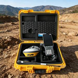เครื่องรับสัญญาณเลเซอร์ G30 Pro RTK GPS พร้อมกล้องสองตัว GNSS RTK พร้อมซอฟต์แวร์ SurvStar ที่อัปเกรดได้สำหรับการสำรวจที่ดิน - Product Image 3