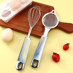 Ensemble d'ustensiles de cuisson de luxe légers du fabricant, 7 pièces, <span class=keywords><strong>fouet</strong></span> à boîte ouverte avec trou de suspension - Product Image 4