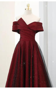 <span class=keywords><strong>V</strong></span>áy bầu che bụng dáng suông, kiểu dáng thanh lịch, trễ vai, dành cho người có kích cỡ lớn - Product Image 5