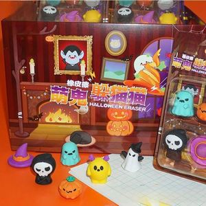 Nuevo Set de Borradores con Diseño de Fantasma, Regalo Creativo de Halloween para Estudiantes, Material Escolar - Product Image 1
