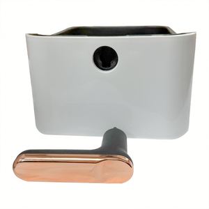 Friteuse à air 4L 800W à commande mécanique très économique avec 2 boutons, poignée amovible en plastique pour usage en cuisine - Product Image 6
