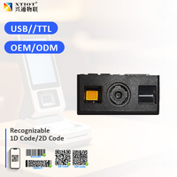 Moteur de lecture de codes-barres OEM 1D 2D QR USB TTL RS232 pour intégration matérielle personnalisée XT750M