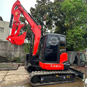 Mini-excavatrice sur chenilles d'occasion Kubota KX163-5 à bas prix avec moteur et pompe pour la production agricole 5 tonnes 163 Kx163 - Product Image 1