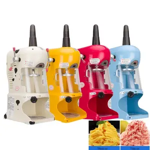 Popular Commercial Electric Ice Crusher <strong>Snow</strong> Cone Maker Ice Floss Machine Ice Shaver - Product Image 1