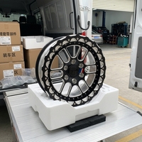 Jantes Beadlock forgées tout-terrain 17X10.5 6x135 pour camion, course de dragster, avec anneau anti-chute pour Dodge Ram