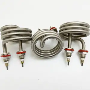 Dishwasher Stainless steel Spiral Coil Tubular Heaters tube heating element