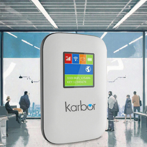 Mini Router WiFi Karbor LTE 2.4Ghz Inalámbrico con Soporte QoS, WiFi <span class=keywords><strong>6</strong></span> y Ranura para Tarjeta SIM - Product Image 1