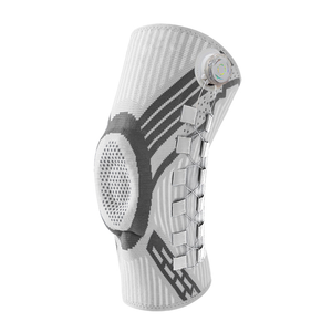 Rodillera de neopreno ajustable con estabilizadores laterales, soporte de rodilla con botón, compresión transpirable, antideslizante, unisex, <span class=keywords><strong>para</strong></span> entrenamiento de rodilla - Product Image 1