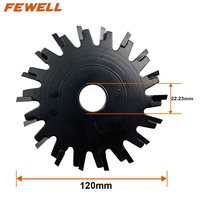 120mm 15 épaisseur v machine à rainurer fournisseurs d'outils de coupe fermacell Tuck Point Blade pour la pose de tuyaux de chauffage par le sol