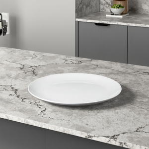 Bán Buôn Đồ Ăn Tấm Khay Thực Phẩm Bộ Đồ Ăn Melamine Vòng Melamine Bữa Ăn Tối Món Ăn Tấm Trắng Vajilla Platos De Restaurante - Product Image 3