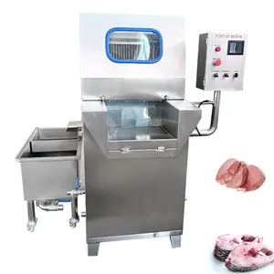 Mesin injeksi garam daging elektrik, produktivitas tinggi/mesin injeksi air asin daging/mesin injeksi air asin daging ayam