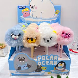 ปากกาเจลรูปกรงเล็บแมวสุดสร้างสรรค์เครื่องเขียนสำหรับนักเรียนเขียนอย่างราบเรียบดีไซน์หัวคิตตี้น่ารักปากกาสำนักงานระดับพรีเมียมขนาด0.5มม. - Product Image 6