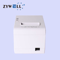 Mini Impresora de Tickets de Escritorio ZY808 Impresora de Etiquetas Bluetooth Wifi Térmica de Recibos de 80mm