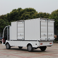 Mini-fourgon électrique à moteur AC 72V 7,5 kW, batterie au plomb-acide 6V 170Ah, capacité de charge de 1 tonne, petit camion utilitaire électrique