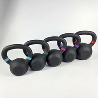 Kettlebell en fonte massif de 6 kg, coloré et revêtu de vinyle, durable, pour la maison, la salle de sport et l'entraînement CrossFit – Vente en gros