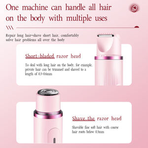 <span class=keywords><strong>Rasoir</strong></span> électrique MARSKE pour femmes, zone <span class=keywords><strong>intime</strong></span>, aisselles, jambes, poils du corps, tondeuse à double tête, <span class=keywords><strong>rasoir</strong></span> 2 en 1, appareil d'épilation - Product Image 5