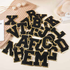 แผ่นรีดติดอักษรวิบวับ8ซม. สำหรับติดเสื้อผ้า - Product Image 5