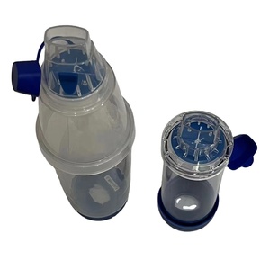 DEHP miễn phí PBA Latex miễn phí chống tĩnh Ống hít Silicone <span class=keywords><strong>Spacer</strong></span> <span class=keywords><strong>Aero</strong></span> buồng Nhi y tế hen suyễn Ống hít <span class=keywords><strong>Spacer</strong></span> cho Aerosol - Product Image 2