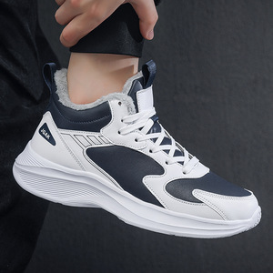 Scarpe sportive invernali <span class=keywords><strong>uomo</strong></span> scarpe Casual cuscino leggero pelliccia calda foderato scarpe da <span class=keywords><strong>uomo</strong></span> Sneakers invernali Sport all'aria aperta scarpe - Product Image 3