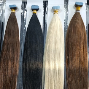 Extensiones de Cabello 100% Humano con Cinta Adhesiva, Cabello Virgen Ruso Remy con Cutícula, Extensiones de Cabello con Cinta Adhesiva de Calidad Premium, Venta al por Mayor - Product Image 3