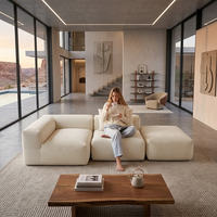 Canapé modulaire Lazy Lounging Cloud, ensemble de canapés sectionnels modernes pour salon, canapé sans structure