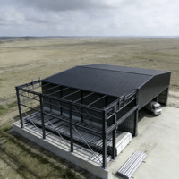 Entrepôt à structure métallique avec services de conception, fabrication et installation