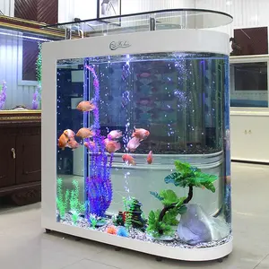 Transparant Groot Acryl Aquariums Tafel Aquarium Voor Verkoop Kogelstijl Aquarium Aquarium