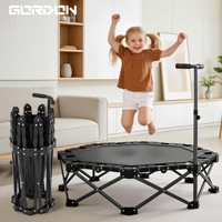 Trampoline pliable d'extérieur avec logo personnalisé, installation gratuite, équipement pour enfants, mini trampoline de fitness d'intérieur