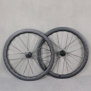 Roues de vélo de route en carbone SERAPH Full Carbon Road Disc, modèle Wave Clincher, 50*25mm, 6 boulons, 100*12/142*12mm, WH50-1 - Product Image 6