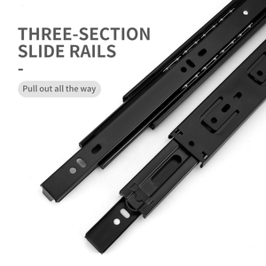 Bóng mang trượt ngăn kéo bán tốt <span class=keywords><strong>3</strong></span> phần kính thiên văn ngăn kéo kênh hộp công cụ bóng mang trượt ngăn kéo - Product Image 5