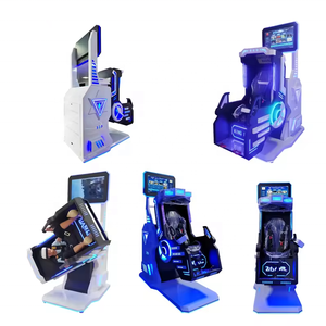 Máy nghe nhạc duy nhất 9D VR bay mô phỏng 360 độ xoay trong nhà thực tế ảo chuyến bay roller coaster Simulator - Product Image 5