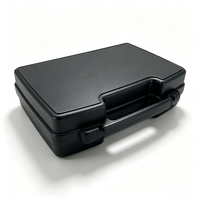 U-S014 Boîte de rangement portable pour équipement en plastique rigide résistant de 18 pouces, avec insert en mousse pré-découpée