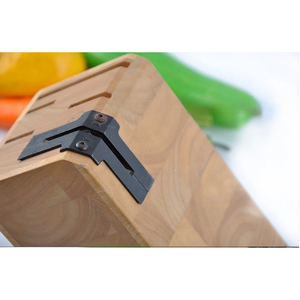 Hot Bán Rắn Gỗ Đa-Chức Năng Dao Khối Công Cụ Nhà Bếp Lưu Trữ Organizer & Chặt Giá - Product Image 3