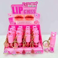 Rouge à lèvres longue tenue premium végétalien couleur claire nude version dessin animé avec gloss à lèvres effet poupée pour hydrater et nourrir