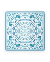 Écharpe carrée grande taille personnalisée, légère et polyvalente, à motif floral imprimé