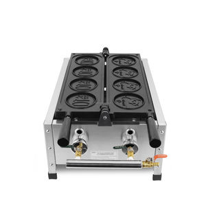 Máquina Comercial Eléctrica para Hacer Waffles Redondos, Máquina para Hacer Waffles Crujientes de Acero Inoxidable para Cafetería - Product Image 5