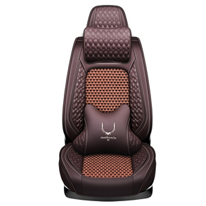 Fundas de asiento de coche de piel sintética con diamantes de cristal, conjunto completo de fundas personalizadas para coche, para Kia <span class=keywords><strong>Rio</strong></span>, Universal, de lujo - Product Image 3