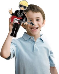 Từ gỗ Dress-up búp bê với các loại trang phục không trung bình của bạn Búp Bê Giấy trang trí nội thất giả vờ chơi đồ chơi - Product Image 5