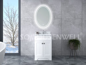Freestanding Bathroom <strong>Vanity</strong> Furniture Cabinet Mirror <strong>Under</strong> <strong>Sink</strong> Cabinet <strong>Vanity</strong> <strong>Units</strong> with Basin - Product Image 3