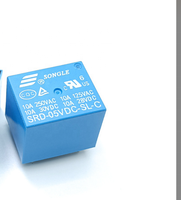 Relais Original Songle SRD-05VDC-SL-C 5V 5 Broches 10A Convertisseur Neuf 5V/12V/24V Composants Électroniques CI Catégorie de Produit