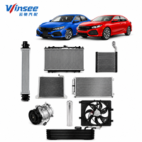 Pièces d'accessoires automobiles Winsee, radiateurs de voiture 214100078R, système de refroidissement par eau, radiateur pour Renault Duster 2014-MT