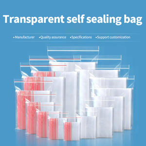 Nhà Máy bán hàng trực tiếp trong suốt rõ ràng nhựa bao bì thực phẩm không thấm nước Ziplock Xương túi PE - Product Image 2