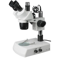 Microscope stéréoscopique professionnel à puissance fixe 10x30x 20x40x pour l'inspection de circuits imprimés