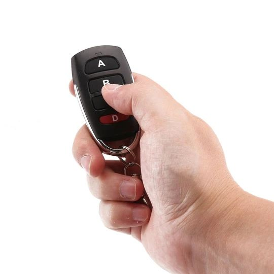 4 Button 433.92mhz RF Wireless Smart Home Rolling Code Remote Control Product Type Remote Controls