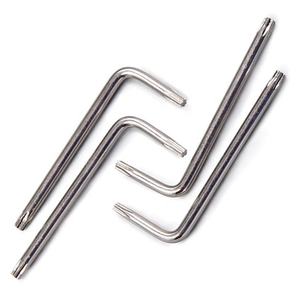 Jeu de clés <span class=keywords><strong>Torx</strong></span> T10 T20 T30 <span class=keywords><strong>T40</strong></span> T50 de haute qualité, clés Allen en acier allié, clés <span class=keywords><strong>Torx</strong></span> en forme de L, clés étoiles pour vis à bois - Product Image 1