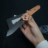 BM940, mango de aluminio aeronáutico + hoja S30V, cuchillo plegable táctico para exteriores, herramienta de supervivencia, colección, EDC, American Spot, pesca