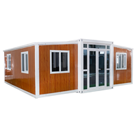 Maison conteneur extensible, bureau préfabriqué en panneaux sandwich, maison conteneur modulaire à vendre