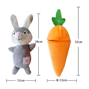 Köpek oyuncak peluş ses Bite dayanıklı kazmak mutlu bulmaca gizlemek gıda köpek dişleri Pet yüksek öz eğlence makinesi - Product Image 2